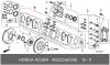 HONDA 45022S6FE50 SET,PAD FR(LUCAS,