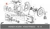 HONDA 45022TR0E02 КОЛОДКИ ДИСКОВЫЕ