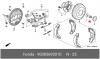 HONDA 90305692010 Гайка ступицы Honda Accord / Civic / CR-V
