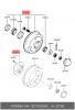 HYUNDAI / KIA (MOBIS) 5271002550 WHEEL HUB ASSY