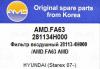 AMD AMD.FA63 Фильтр воздушный