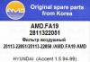 AMD AMD.FA19 Фильтр воздушный