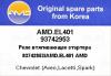 AMD AMD.EL401 Реле втягивающее стартера