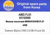 AMD AMD.FL51 Фильтр масляный 96565412/AMD.FL51 AMD
