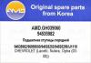 AMD AMDGH039060 Подшипник ступицы передней 94535982/96995000/94535253/94535259/IJ111012/GH039060 AMD