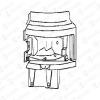 COVIND 144/155 Корпус фары левый