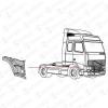 COVIND 0FH/200 0FH200 Переднее правое крыло VOLVO 3175247