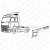 COVIND 0FH/205 0FH205 Переднее крыло левое VOLVO 8141236