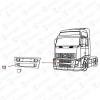 COVIND 2FH/156 2FH156 Заглушка (прав)  VOLVO FH, FM