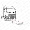 COVIND 2FH/236 накладка бампераправая //VOLVO FM9(G1), FM12(G2), FH12(G3)