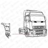 COVIND 2FH/240 2FH240 Ступенька прав. VOLVO FH, FM