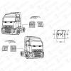 COVIND 2FH/505 крыло заднее передняя часть // VOLVO FH/FM