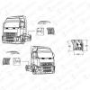COVIND 2FH/518 2FH518 Брызговик задний VOLVO 20392599