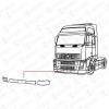 COVIND 2FH/96 2FH96 Бампер пластиковый правая часть VOLVO чёрный 20425627