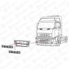 COVIND 3FH/154 решетка радиатора (п) передней нижней панели //VOLVO FH 08&gt;