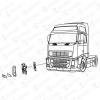 COVIND 3FH/94 3FH94 Панель фары правая VOLVO 21451002, 82056991