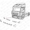COVIND 540/100 540100 Угол бампера правый  IVECO STRALIS AS 504065985