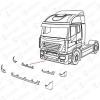 COVIND 540/102 540102 Дефлектор бампера нижн центр RH IVECO STRALIS AS 504065982