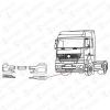 COVIND 940/86 94086 Накладка бампера нижн. правая c заглушкой Mercedes-Benz A94488501257C72