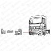 COVIND 943/93 94393 Бампер левый MB ACTROS MP2 M/S A9438804473