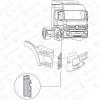 COVIND 943/96 94396 Заглушка правая Mercedes Benz Actros-2  A9438850522