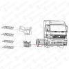 COVIND 944/240 Ступень правая H=1275 MB ACTROS MP1 M/S