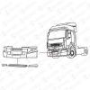 COVIND PRM/105 PRM105 Спойлер бампера центральный нижний Renault 5010578352
