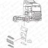 COVIND SCR/238 SCR238 Корпус подножки правой Scania 1779119