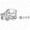 COVIND TGS/84 TGS/84 TGS/80 элемент бампера правый MAN TGS COVIND
