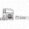 COVIND XF2/98 Рамка фары правой