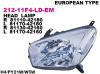 DEPO 21211F4LLDEM 212-11F4L-LD-EM Фара L RAV4 01-03