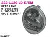 DEPO 222-1120L-LD-EM Фара