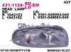 DEPO 4311128LLDEM Фара перед лев. / FORD Fiesta-IV,MAZDA-121 03/96-10/99