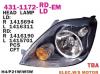 DEPO 431-1172R-LD-EM фара п. электр.