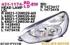 DEPO 431-1174L-LD-EM Фара левая электр.