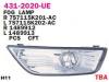 DEPO 431-2020R-UE Противотуманка прав.FORD MONDEO 07=&gt;