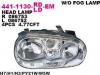 DEPO 4411130LLDEM 441-1130L-LD-EM Фара L без противотум. GOLF IV 98-02