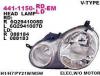 DEPO 4411150RLDEM фара п. электр./ VW Polo all 02-04 V-Type