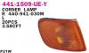 DEPO 4411509LUEY Указатель поворота левый желтый Audi 100