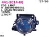 DEPO 4412014LUQ Фара противотуманная L