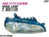DEPO 442-1111R-LD-EM Фара с указателем поворота (белый) R