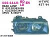 DEPO 444-1110L-LD-EN Фара L желтая