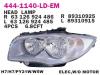 DEPO 4441140RLDEM Фара основная правая BMW E87 03/04-
