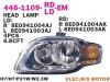 DEPO 4461109RLDEM 446-1109R-LD-EM Фара R AUDI A4 04-
