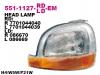 DEPO 551-1127L-LD-EM Фара L (1 лампа H4) c указ.пов.желтая