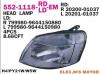 DEPO 5521118LLDEM фара лев./ Citroen Berlingo, Peugeot Partner 03]