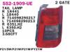DEPO 5521909RUE 552-1909R-UE Фонарь зад R BERLINGO 96-04