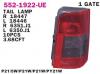 DEPO 552-1922L-UE BERLINGO `96-, PG PARTNER ФОНАРЬ ЗАДНИЙ ЛЕВЫЙ, ВНЕШНИЙ П/ОДИНАРН. ДВЕРЬ