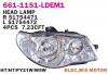DEPO 661-1151R-LDEM1 ФАРА PALEO/ALBEA 05- ПР.
