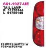 DEPO 661-1927L-UE Фонарь зад.лев.FIAT DOBLO 05=&gt;